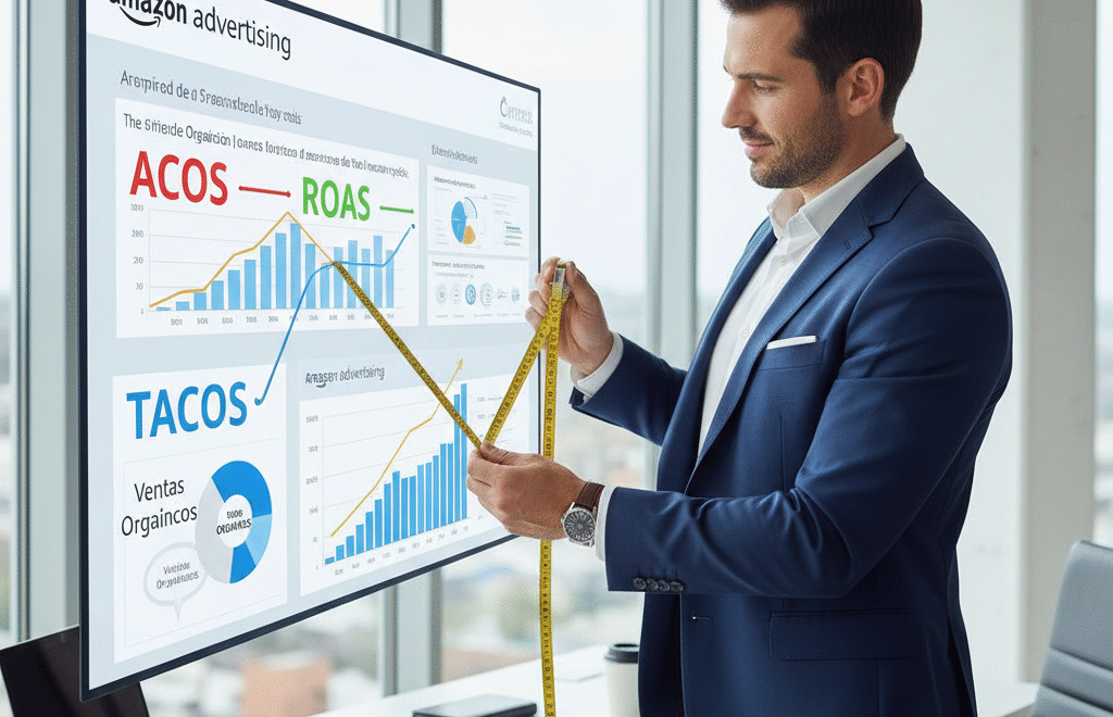 Métricas Amazon Ads: ACoS, ROAS y TACoS Explicados para Amazon FBA