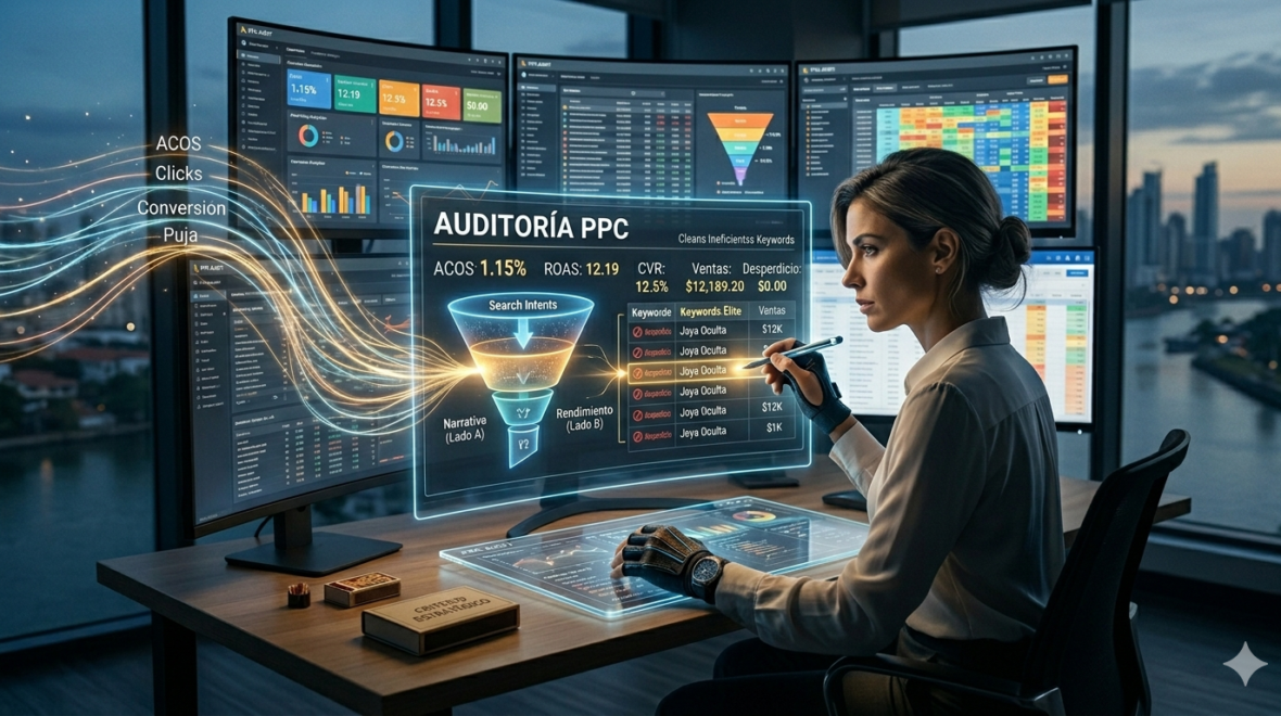 El ADN de una Auditoría PPC: Cómo rescatar rentabilidad en ecosistemas saturados